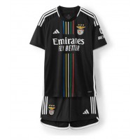 Benfica Fußballbekleidung Auswärtstrikot Kinder 2023-24 Kurzarm (+ kurze hosen)